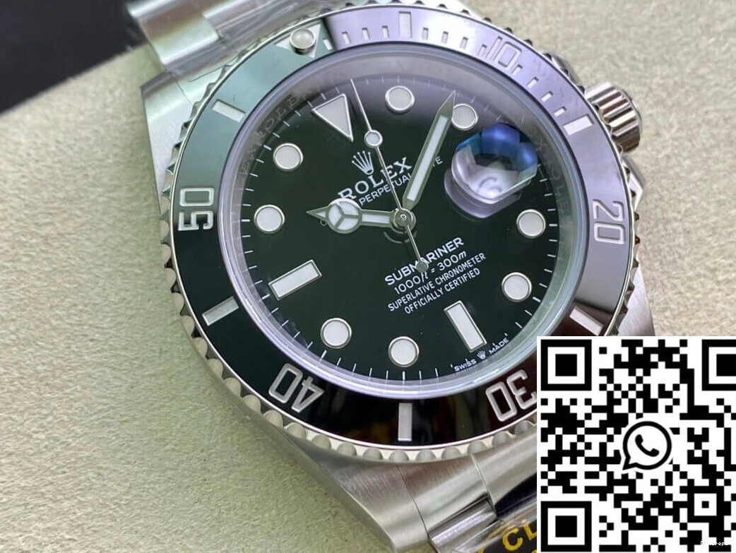 41MM Factory M126610LN-0001 Clean Rolex Black Dial Submariner 0225